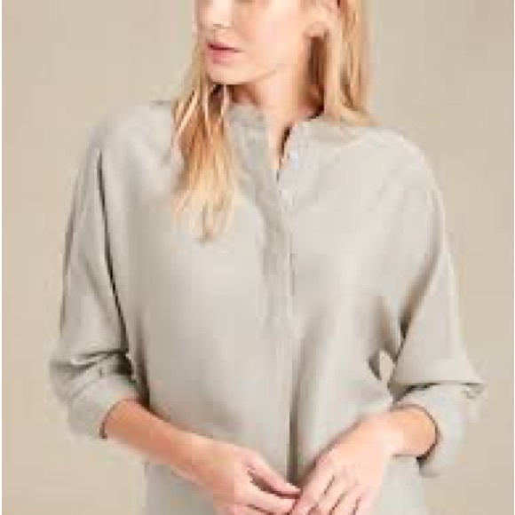 Petite Tencel Tunic - Picture 1 of 7